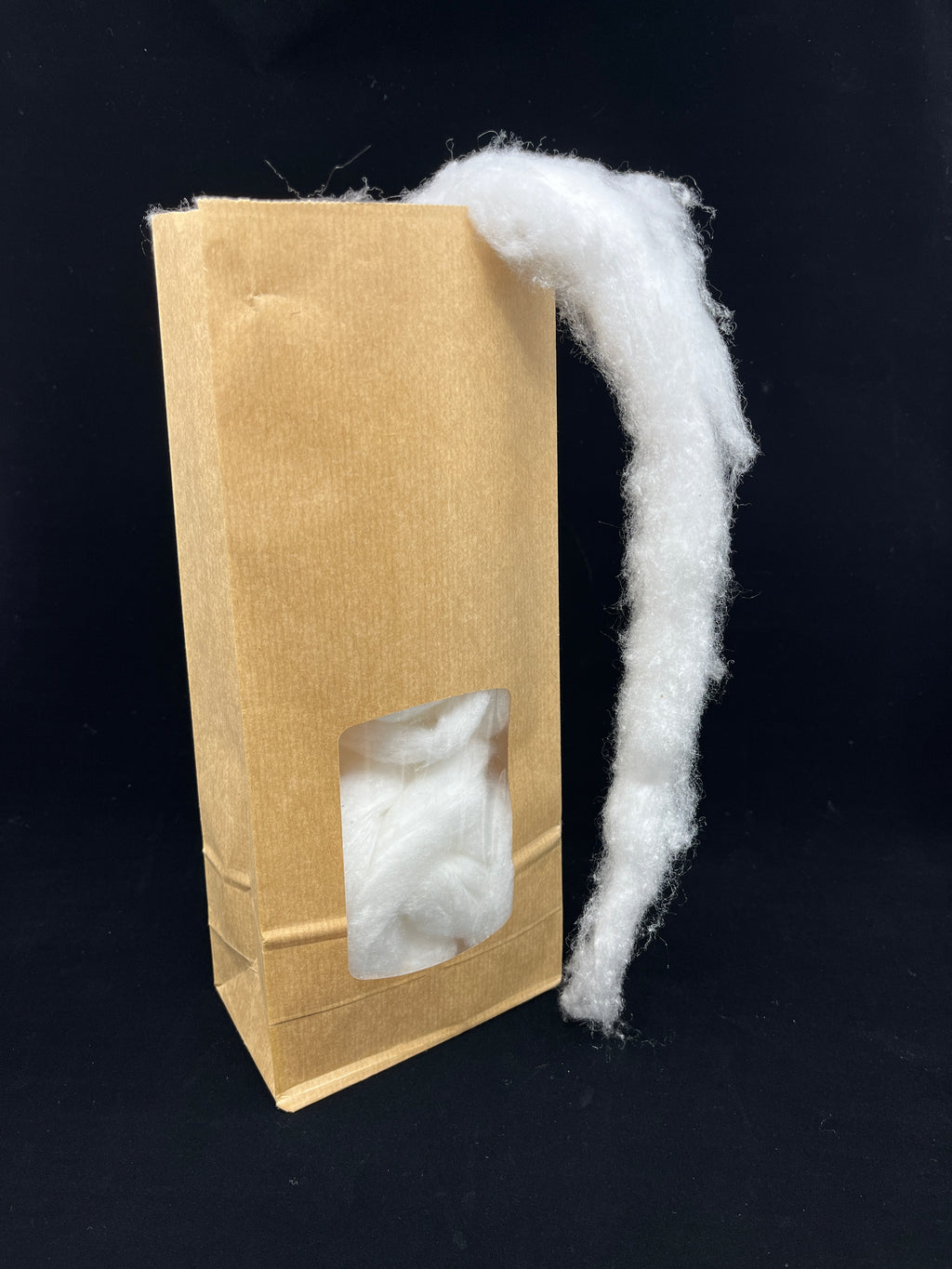 Carded sliver (combed top) – Schappe silk for handspinning and felting